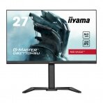 27" ETE Fast IPS Gaming, G-Master Red Eagle, FreeSync PremiumPro, 2560x1440@165Hz, 400cd/m², 1000:1, HDMI, DisplayPort, 0,5ms (GTG), HDR400, Speakers, USB-HUB (2x3.0), Black Tuner, 15cm Height Adj. Stand