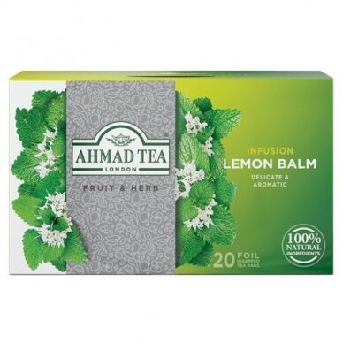 Ahmad Tea Natūrali arbata ''Lemon Balm (melisa)'' 1