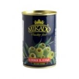 Alyvuogės MIKADO, žalios, be kaulo, M dydis, 280g/90g