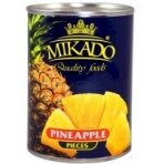 Ananasų gabaliukai MIKADO, 565/340 g
