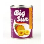 Ananasų griežinėliai BIG SUN, 565 g / 340 g