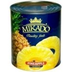 Ananasų griežinėliai MIKADO, 820 g / 490 g