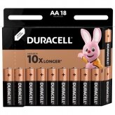 Baterijos DURACELL AA, LR6 18 vnt.