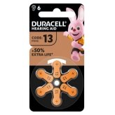 Baterijos klausos aparatui DURACELL 13 PR48, 6 vnt