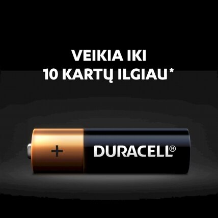 Baterijos DURACELL AA, LR6, 12vnt 3