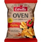 Bulvių traškučiai ESTRELLA OVEN CHIPS švelnaus paprikų skonio 125g