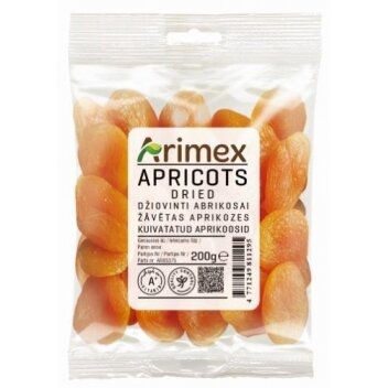 Džiovinti abrikosai ARIMEX, 200 g 1