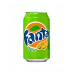 Gaivusis gėrimas FANTA Exotic, gazuotas, 0,33 l, skardinė, D