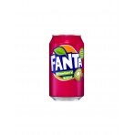 Gaivusis gėrimas FANTA Strawberry  & Kiwi, gazuotas, 0, 33 l, skardinė, D