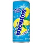 Gaivusis gėrimas MENTOS, Citrinos ir mėtų skonio su želė gabaliukais, 0,24 l, D