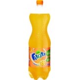 Gazuotas apelsinų skonio gaivusis gėrimas FANTA, 2 l PET D