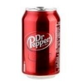 Gazuotas gaivusis gėrimas DR. PEPPER, 0,33 l, skardinė D