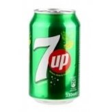 Gazuotas gėrimas 7UP, 0,33 l, skardinė D