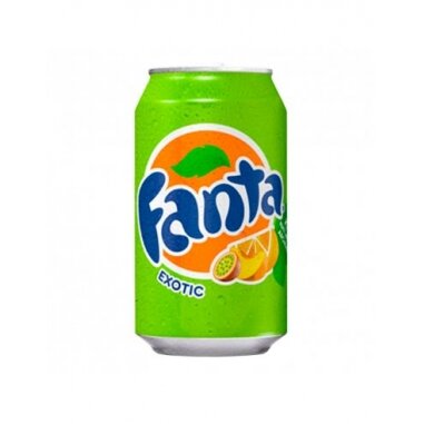 Gaivusis gėrimas FANTA Exotic, gazuotas, 0,33 l, skardinė, D