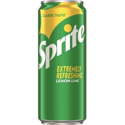 Gazuotas gaivusis gėrimas SPRITE, 0,33 l, skardinė D 1