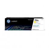 HP 216A Yellow Laser Toner Cartridge, 850 pages, for HP Color LaserJet Pro M182, M183