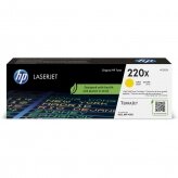 HP 220X High Capacity Yellow Toner Cartridge, 5500 pages, for HP Color LaserJet Pro 4301, 4302, 4303