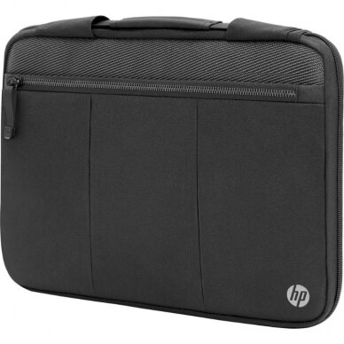 HP Executive 14 Laptop Sleeve, Water Resistant, Bluetooth tracker Pocket - Black, Grey 1