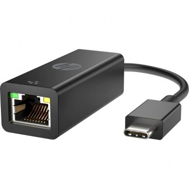 HP USB-C to RJ-45 10/100/1000 Gigabit LAN Ethernet RJ45 Adapter 1