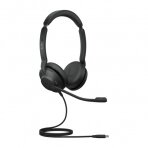 Jabra Evolve2 30 SE MS Stereo Laidinės ausinės, USB-C, Juoda