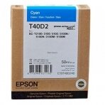 Kasetė Epson T40D2 CY 50ml. OEM