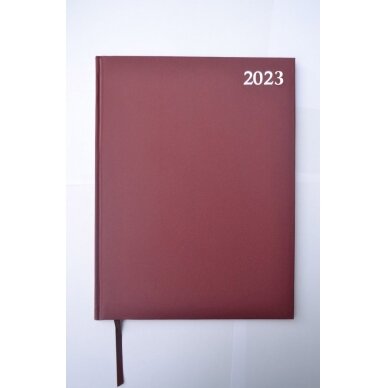 Kalendorius STANDARD 2025, PVC, A4, vyšninė 1