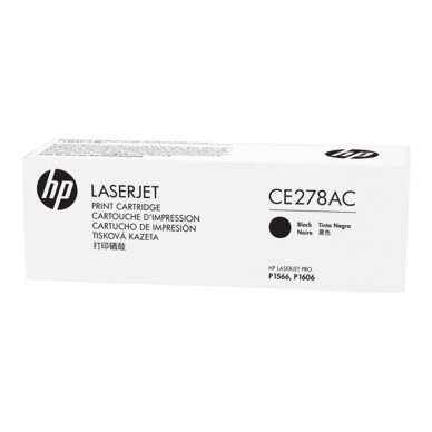 Kasetė HP CE278AC BK 2100psl OEM, atidaryta