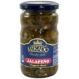 Konservuotas jalapenas MIKADO, griežinėliais, 370 g / 190 g