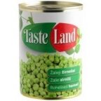 Konservuoti žirneliai TASTE LAND, 400 g / 240 g