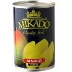 Konservuotos mangų skiltelės MIKADO, 420 g / 230 g