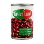 Konservuotos pupelės TASTE LAND, raudonos, 400 g/240 g