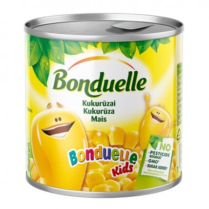 Kukurūzai Kids BONDUELLE, 170 g / 140 g 1