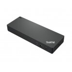 Lenovo ThinkPad Universal Thunderbolt 4 Dock 135W (40B00135EU) Jungčių stotelė, Laidinė, Juoda