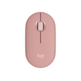 Logitech Pebble 2 M350s Belaidė pelė, RF Wireless + Bluetooth, 4000 DPI, Tonal Rose