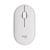 Logitech Pebble 2 M350s Belaidė pelė, RF Wireless + Bluetooth, 4000 DPI, Tonal White