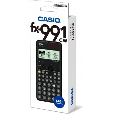 Mokslinis skaičiuotuvas CASIO Classwiz FX-991CW 6