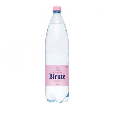 Natūralus mineralinis vanduo BIRUTĖ, gazuotas, 1,5 l, PET D