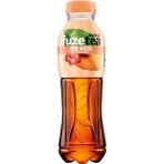 Negazuotas persikų skonio gėrimas FUZE TEA, su kinrožiu ir juodosios arbatos ekstraktu, 0,5l PET D