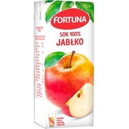 Obuolių sultys FORTUNA, 100%, 0,2 l