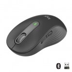 Pelė belaidė Logitech M650 L, Grafino spalvos