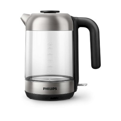 Philips Kettle HD9339/80 2200W 1.7l, Crystal glass, light status indicator