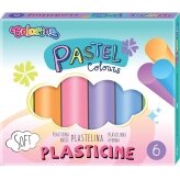 Plastilinas COLORINO Pastel, 6 pastelinių spalvų