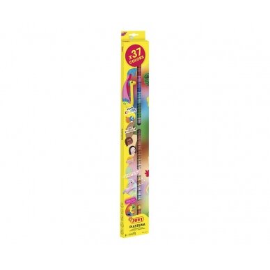 Plastilinas JOVI, 15 g., 37 vnt.