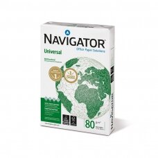 Popierius NAVIGATOR UNIVERSAL, A4, 80 g/m2, 500  lapų