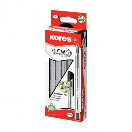 Rašiklis KORES SOFT GLIDE K11 M 0.7 mm, įvairių spalvų 1