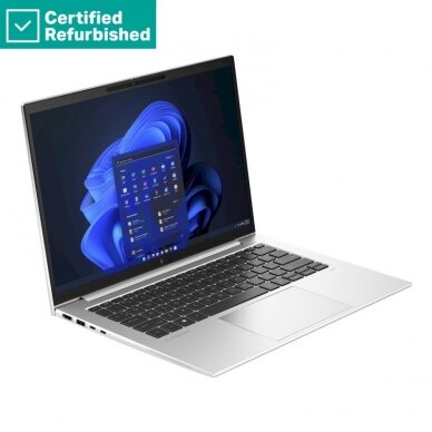 RENEW SILVER HP EliteBook 840 G10 - i5-1335U, 16GB, 256GB SSD, 14 WUXGA 250-nit AG, WWAN-ready, Smartcard, FPR, Nordic backlit keyboard, 51Wh, Win 11 Pro, 1 years 2