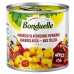 Saldžiųjų kukurūzų ir paprikų mišinys BONDUELLE, 165 g