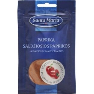 Saldžiosios paprikos SANTA MARIA, maltos  22 g