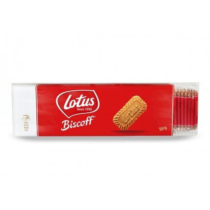 Sausainiai LOTUS BISCOFF, karamelizuoti, 50 vnt x 6,25 g