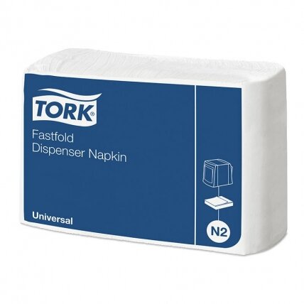 Servetėlės TORK Universal  N2, balta sp., 1 sl., 300 servt., 30 x 25cm 10933